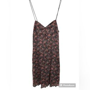 Forever 21 Pink Floral Print Mini Dress